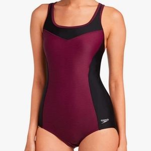 Womens Speedo One Piece Bathing Suit